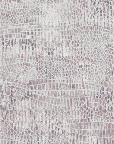Ковер бельгийский 11014-6616-91 Origami (Вискоза, серый, розовый)
