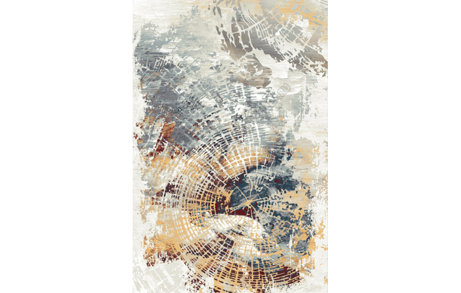 Монгольский ковер Hunnu 6A1547 029 прямоугольный